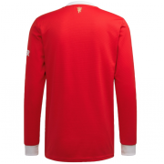 Manchester United Home Long sleeve Jersey 21/22 (Customizable)