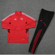 22/23 Manchester United Training Suit Red