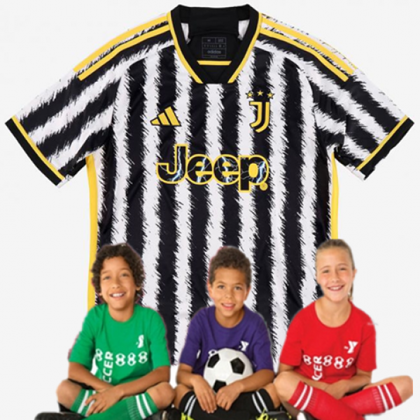 Kid's Juventus Home Suit 23/24 (Customizable)